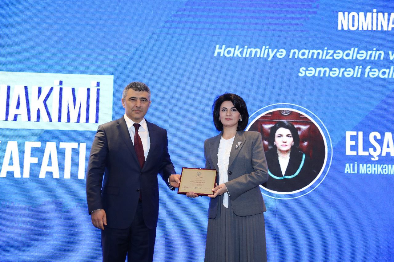 “İlin hakimi” mükafatının qalibləri açıqlandı - SİYAHI (FOTO)