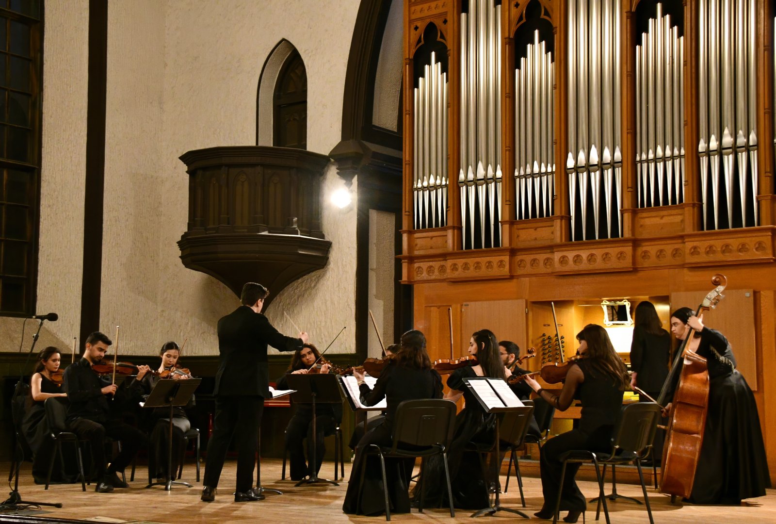 Xocalı soyqırımının 33-cü ildönümünə həsr olunmuş Orqan Musiqisi Axşamı keçirilib (FOTO)