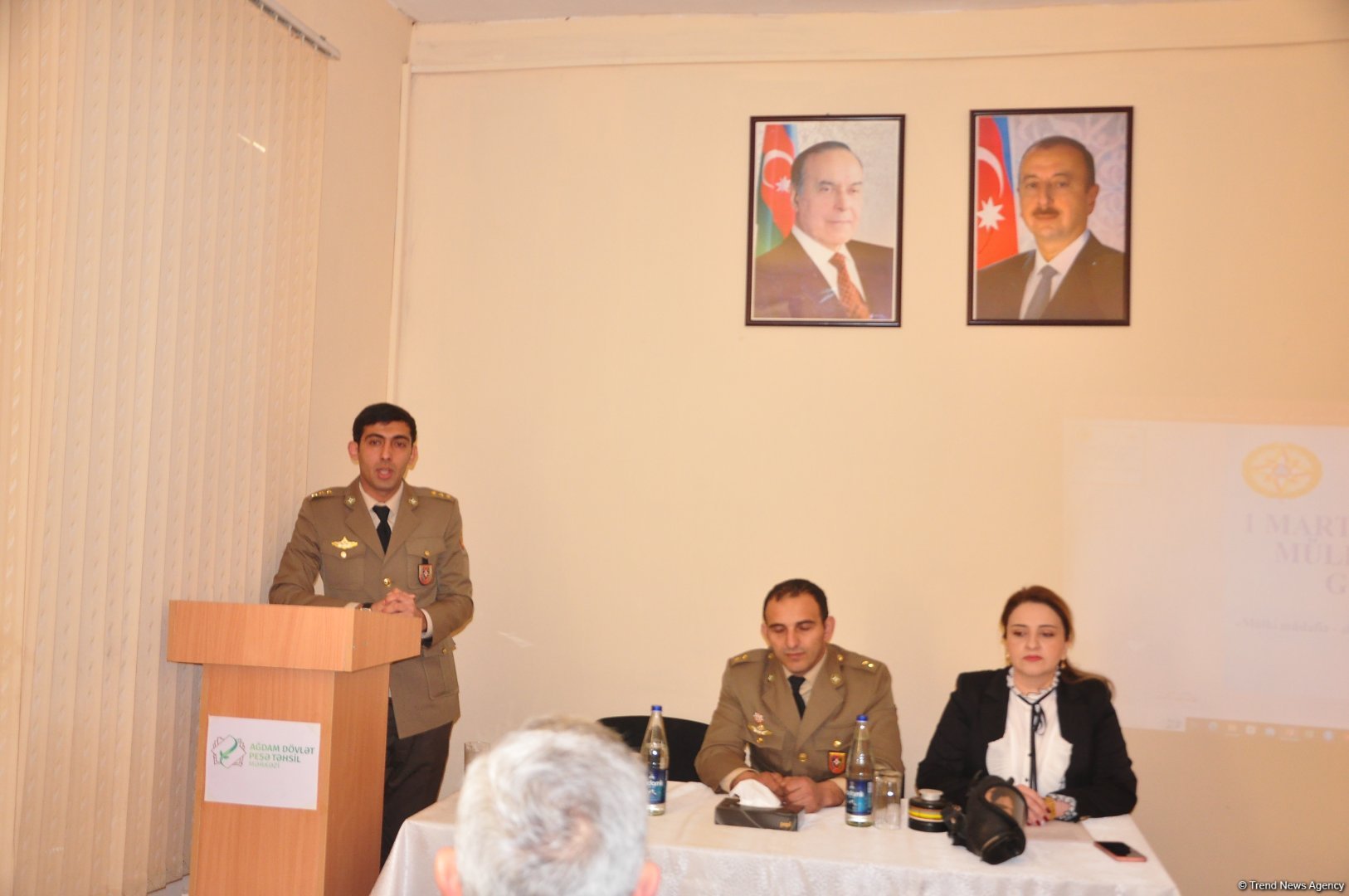 Ağdamda fövqəladə hadisələr zamanı davranış qaydaları ilə bağlı tədbir olub (FOTO)