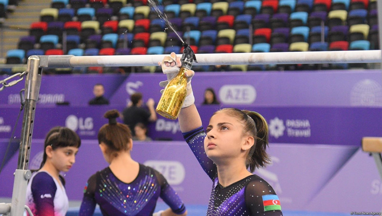 Milli Gimnastika Arenasında Bakı çempionatı və ölkə birinciliyi start götürüb (FOTO)