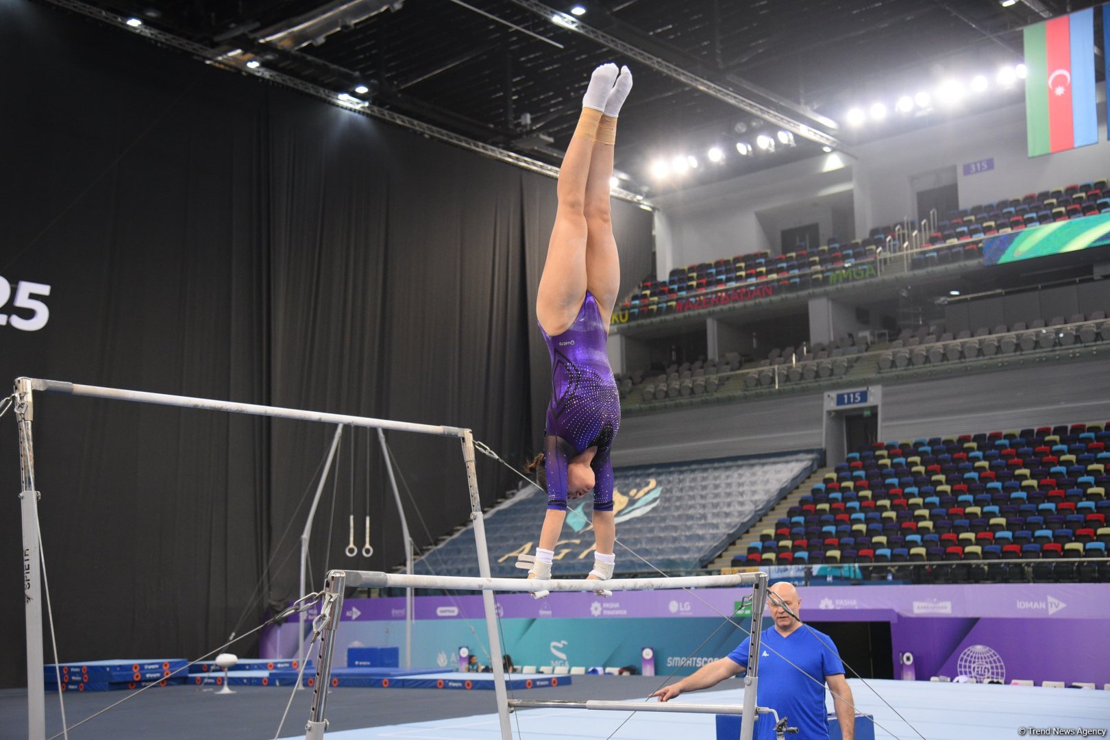 Milli Gimnastika Arenasında Bakı çempionatı və ölkə birinciliyi start götürüb (FOTO)