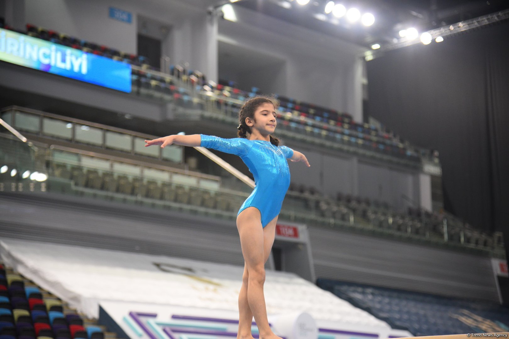 Milli Gimnastika Arenasında Bakı çempionatı və ölkə birinciliyi start götürüb (FOTO)