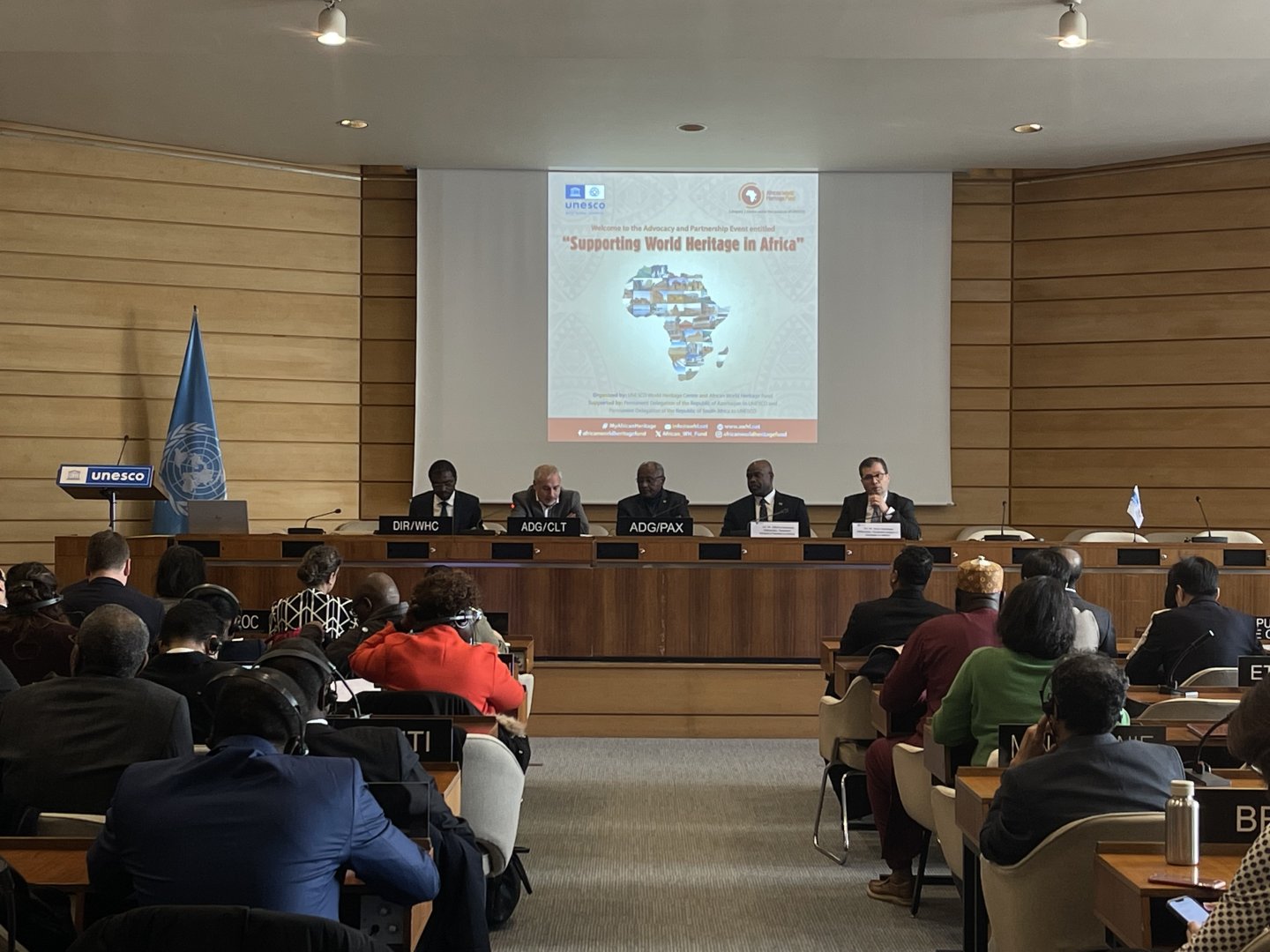 UNESCO-da “Afrikada dünya irsinin dəstəklənməsi” adlı tədbir keçirilib (FOTO/VİDEO)