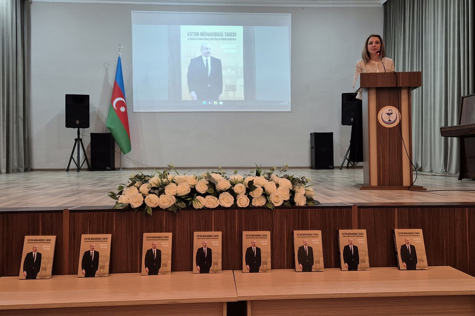 “Vətən müharibəsi tarixi – Şəxsiyyət faktoru” kitabının Yasamal rayonunda  təqdimatı keçirildi (FOTO)