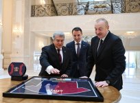 Prezident İlham ƏIiyev “Barselona” Futbol Klubunun prezidentini qəbul edib (FOTO/VİDEO)