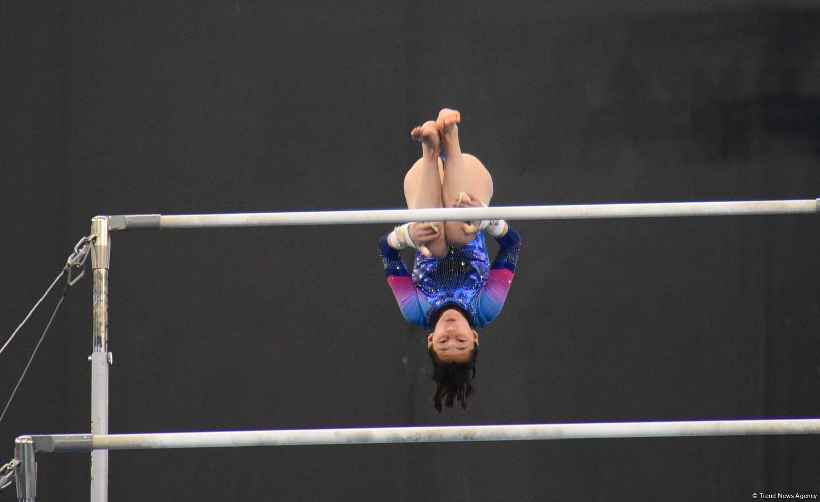 Milli Gimnastika Arenasında gimnastika yarışları davam edir (FOTO)