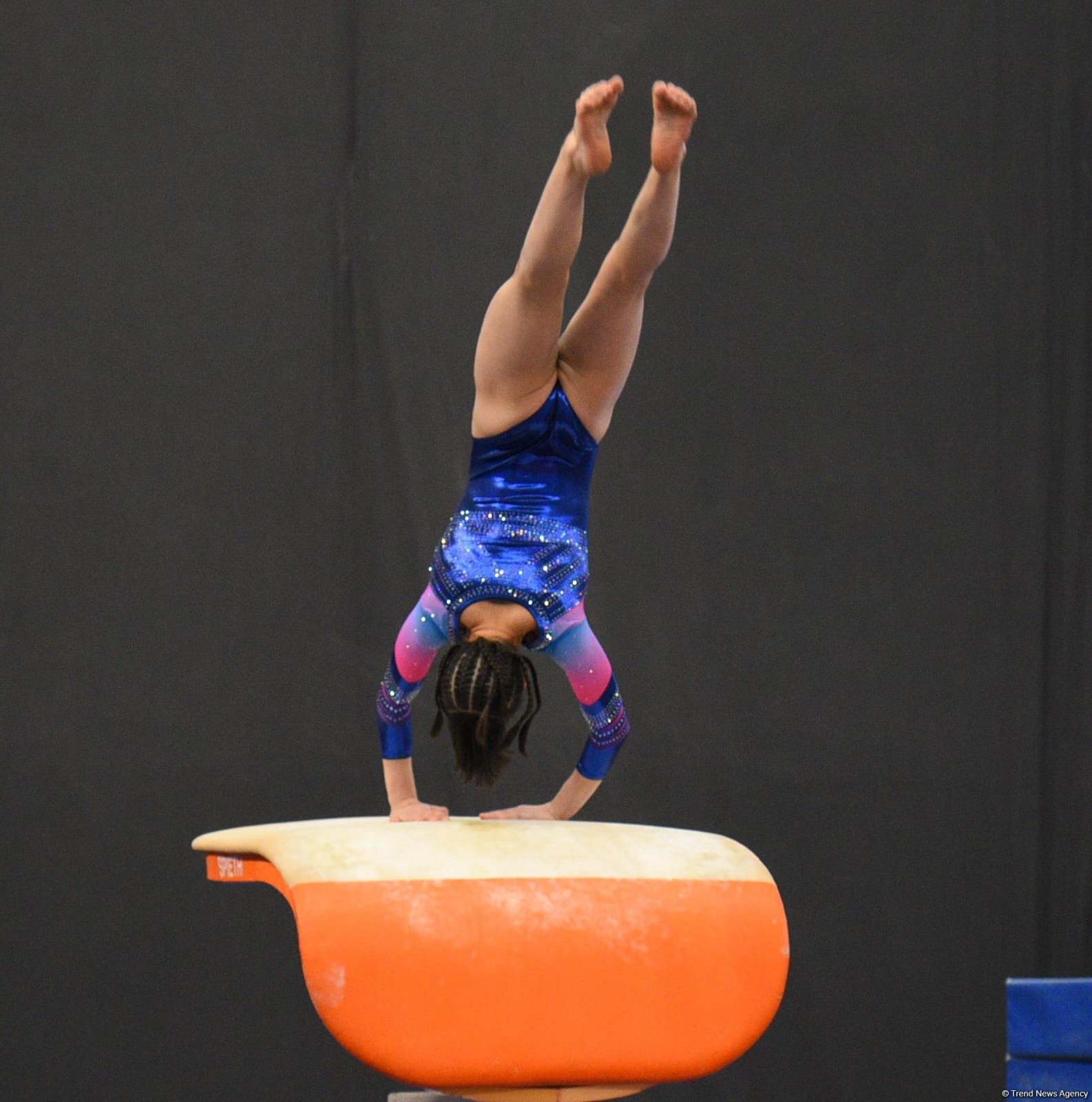 Milli Gimnastika Arenasında gimnastika yarışları davam edir (FOTO)