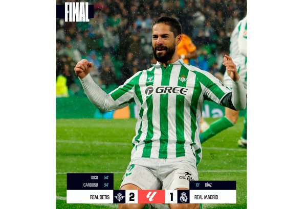 "Real Madrid" səfərdə "Betis"ə məğlub oldu - La Liqa