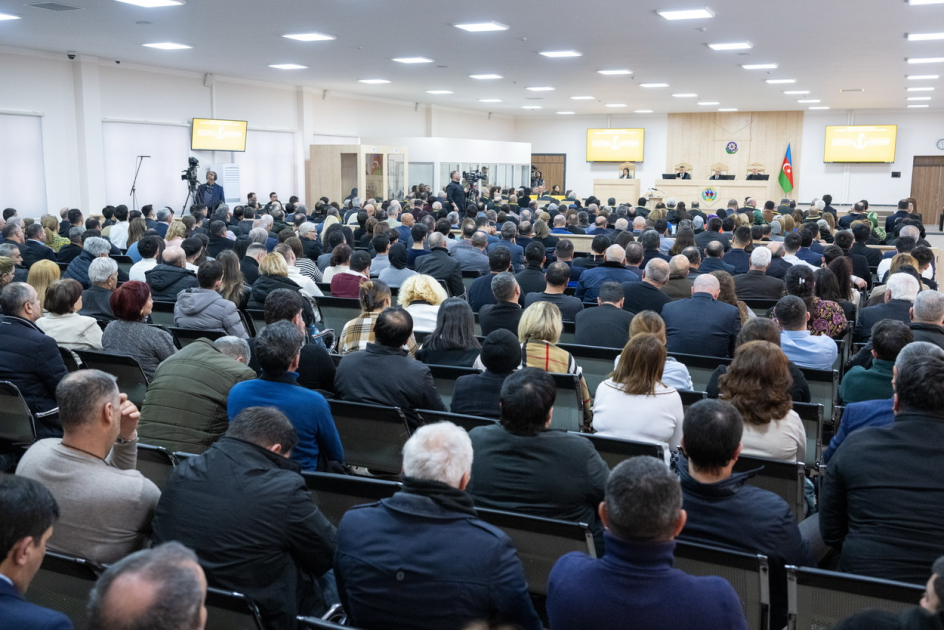 Azərbaycan xalqına qarşı çoxsaylı cinayətlərin törədilməsində təqsirləndirilən şəxslərin məhkəməsi davam etdirilir (FOTO)