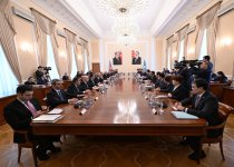 Bakıda Azərbaycan və Qazaxıstan baş nazirlərinin görüşü olub (FOTO)