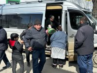 İlk köç karvanı Ağdərənin Həsənriz kəndinə çatıb (FOTO) (ƏLAVƏ EDİLİB)