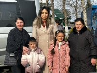 İlk köç karvanı Ağdərənin Həsənriz kəndinə çatıb (FOTO) (ƏLAVƏ EDİLİB)