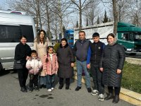 İlk köç karvanı Ağdərənin Həsənriz kəndinə çatıb (FOTO) (ƏLAVƏ EDİLİB)