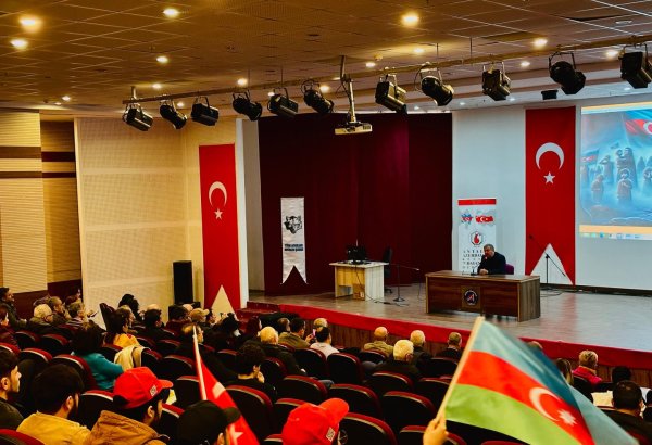 Türkiyədə beynəlxalq ictimaiyyəti Xocalı soyqırımını tanımağa çağırıblar (FOTO)