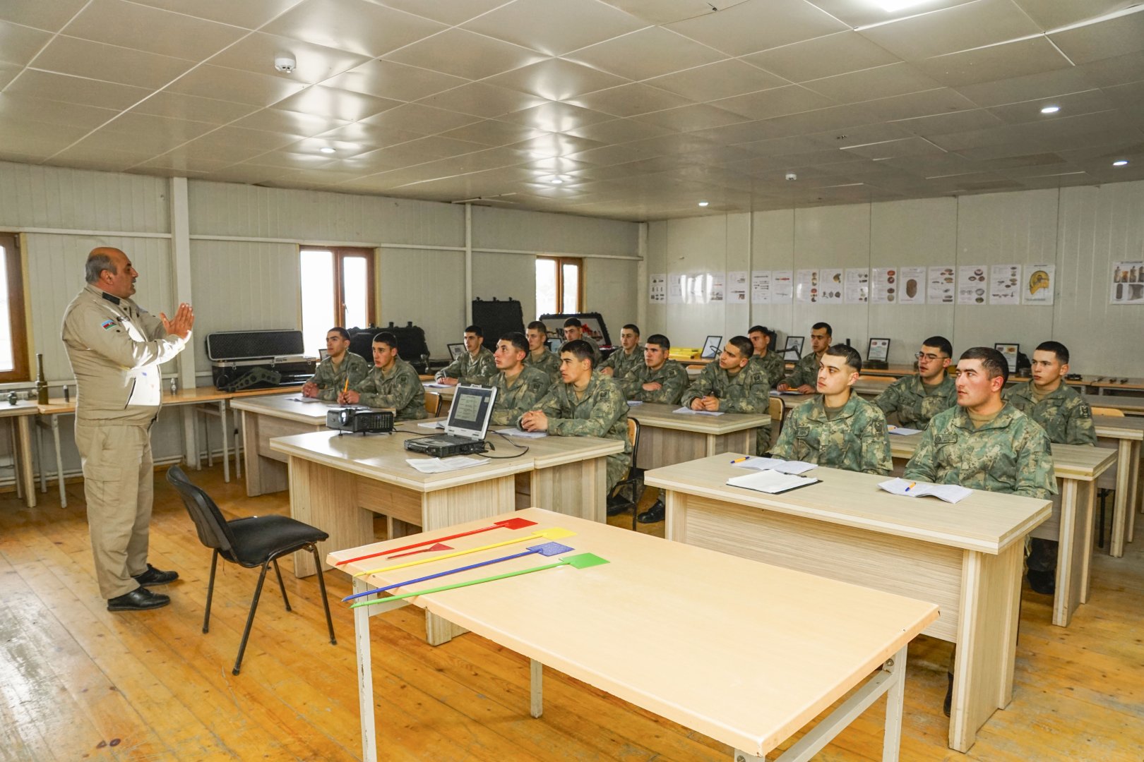 ANAMA tərəfindən Müdafiə Nazirliyinin müvafiq şəxsi heyətinə təlimlər keçirilib (FOTO)