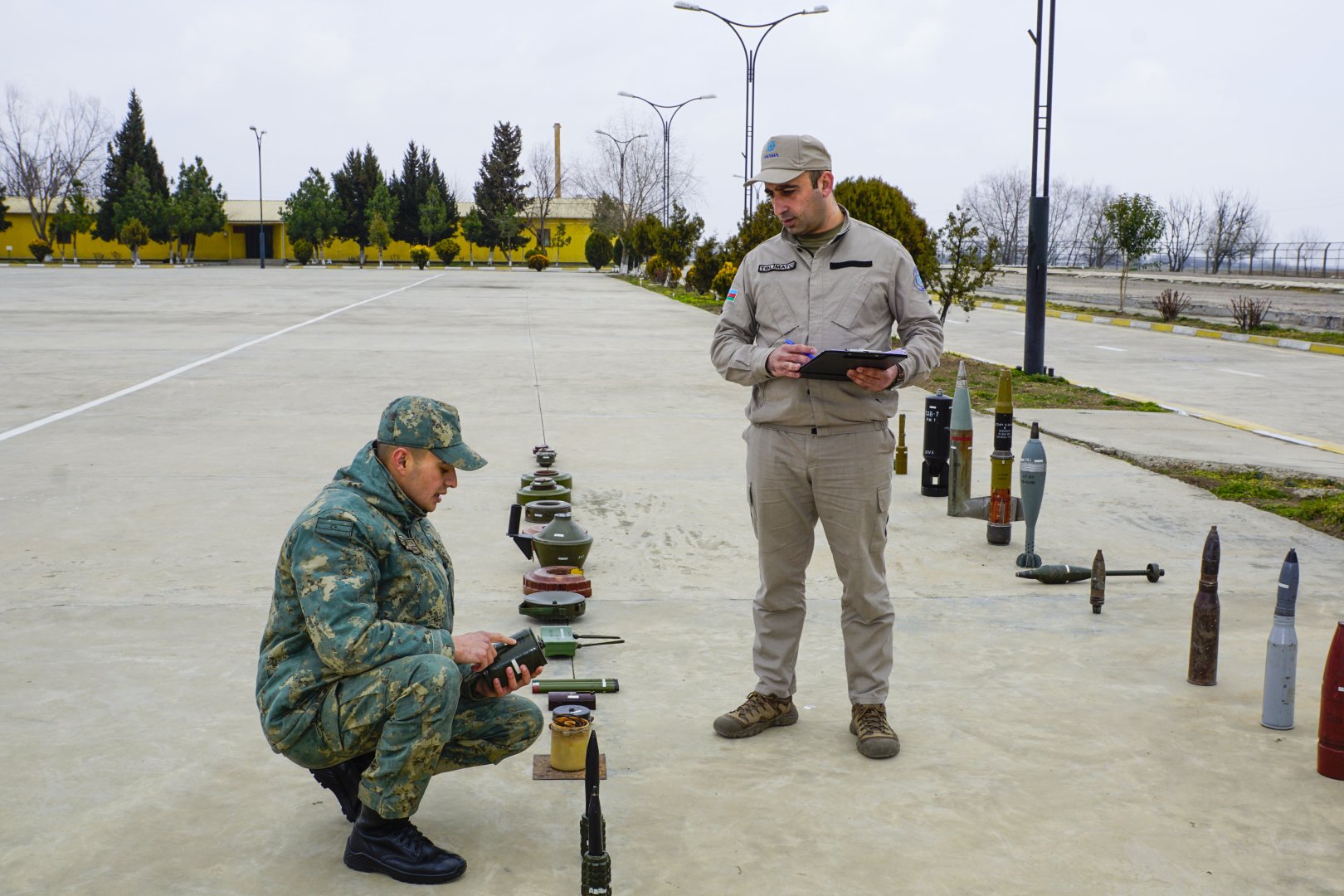 ANAMA tərəfindən Müdafiə Nazirliyinin müvafiq şəxsi heyətinə təlimlər keçirilib (FOTO)