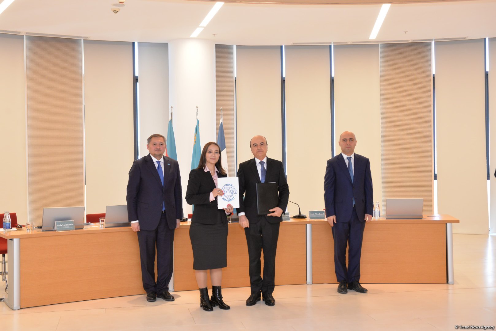 Azərbaycan və Qazaxıstan universitetləri arasında əməkdaşlıq barədə sənədlər imzalanıb (FOTO)