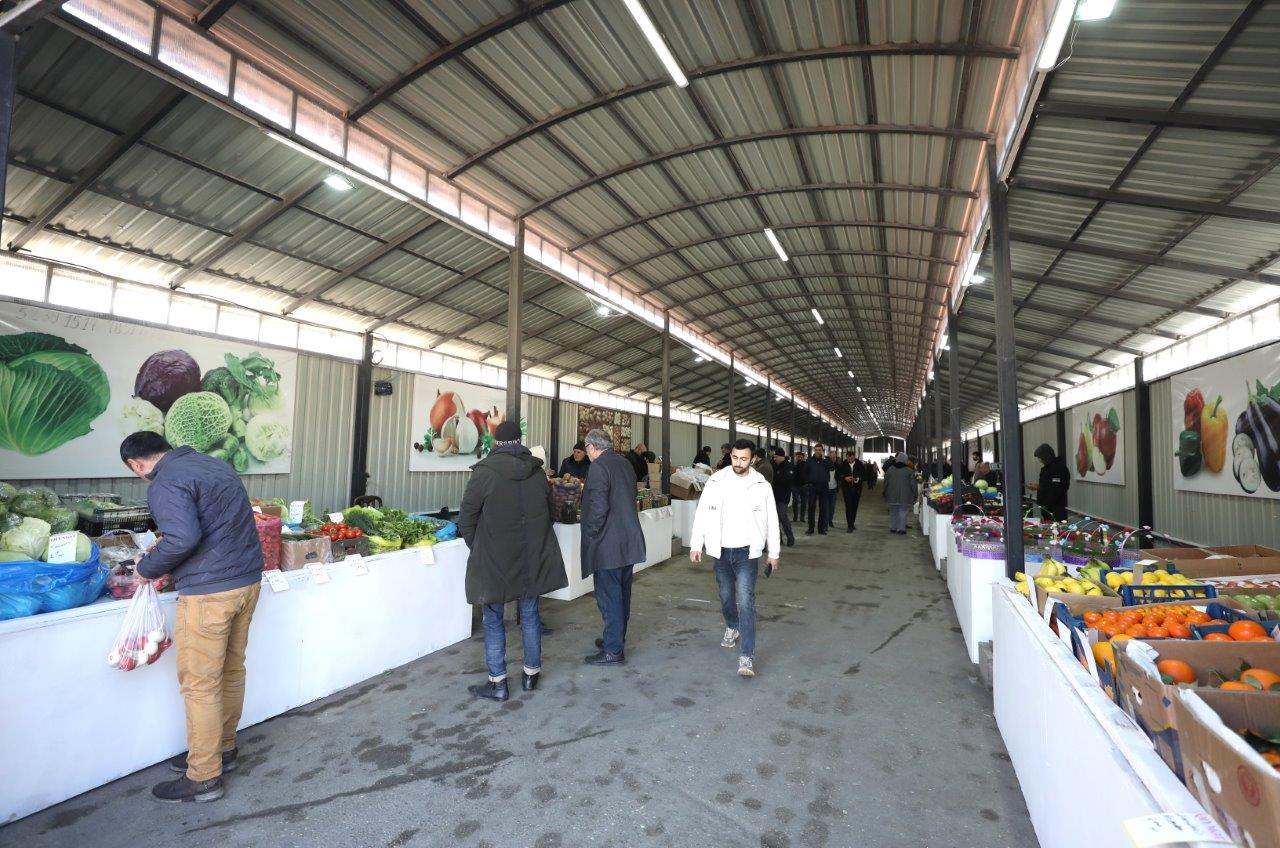 "KOB bazar" satış yarmarkası fəaliyyətə başladı (FOTO)