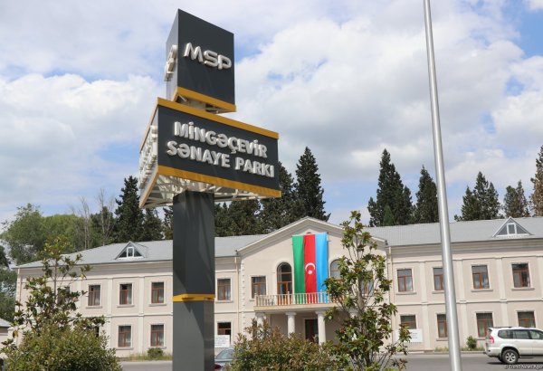 Mingəçevir Sənaye Parkında istehsal edilən məhsulun 84%-dən çox hissəsi ixrac olunub