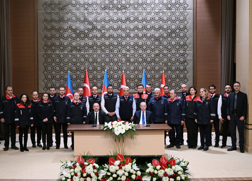 Prezident İlham Əliyev və Prezident Rəcəb Tayyib Ərdoğan İğdır-Naxçıvan qaz kəmərinin videobağlantı formatında açılış mərasimində iştirak ediblər (YENİLƏNİB-3) (FOTO/VİDEO)