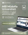 Milli Müdafiə Universiteti xüsusi təyinatlı təhsil müəssisələrinə sənəd qəbulu elan edir (VİDEO)