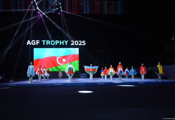 Bakıda idman gimnastikası üzrə Dünya Kubokunun açılış mərasimi keçirilib (FOTO)