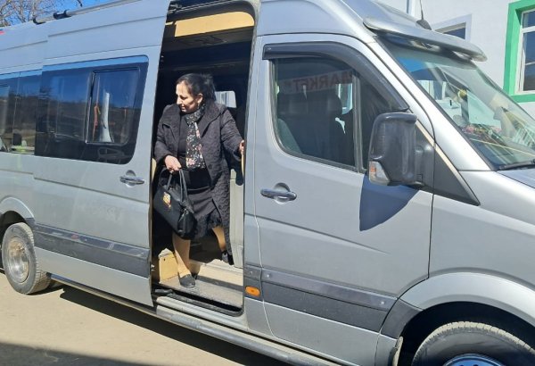 Növbəti köç karvanı Ağdərə rayonunun Həsənriz kəndinə çatıb (FOTO) (ƏLAVƏ EDİLİB)