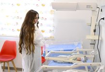 Birinci vitse-prezident Mehriban Əliyeva Gəncə Şəhər Birləşmiş Xəstəxanasının Perinatal Mərkəzində olub (FOTO/VİDEO)