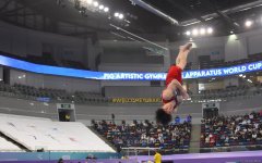 Bakıda idman gimnastikası üzrə Dünya Kubokunun açılış mərasimi keçirilib (FOTO)