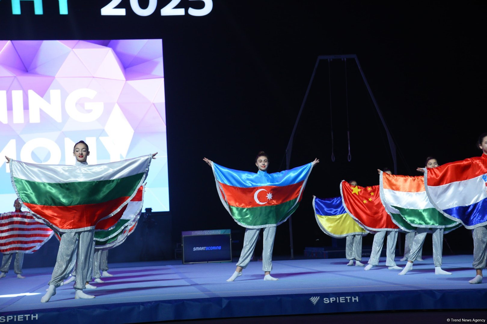 Bakıda idman gimnastikası üzrə Dünya Kubokunun açılış mərasimi keçirilib (FOTO)