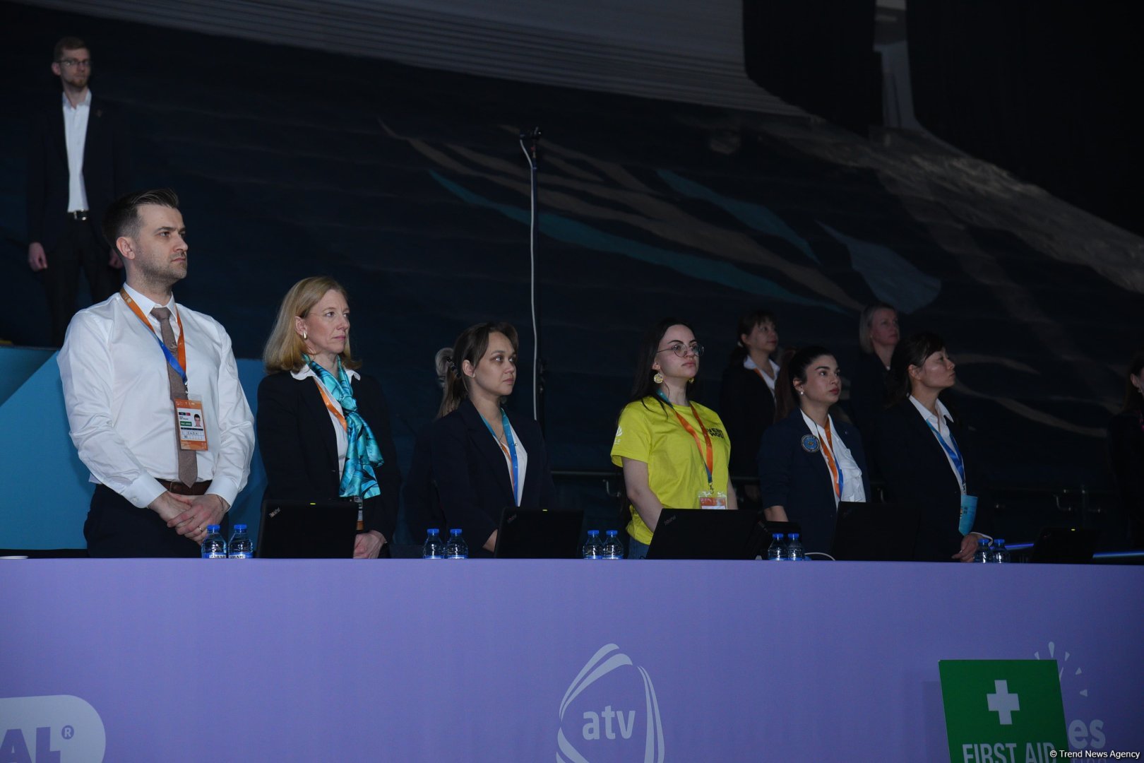 Bakıda idman gimnastikası üzrə Dünya Kubokunun açılış mərasimi keçirilib (FOTO)