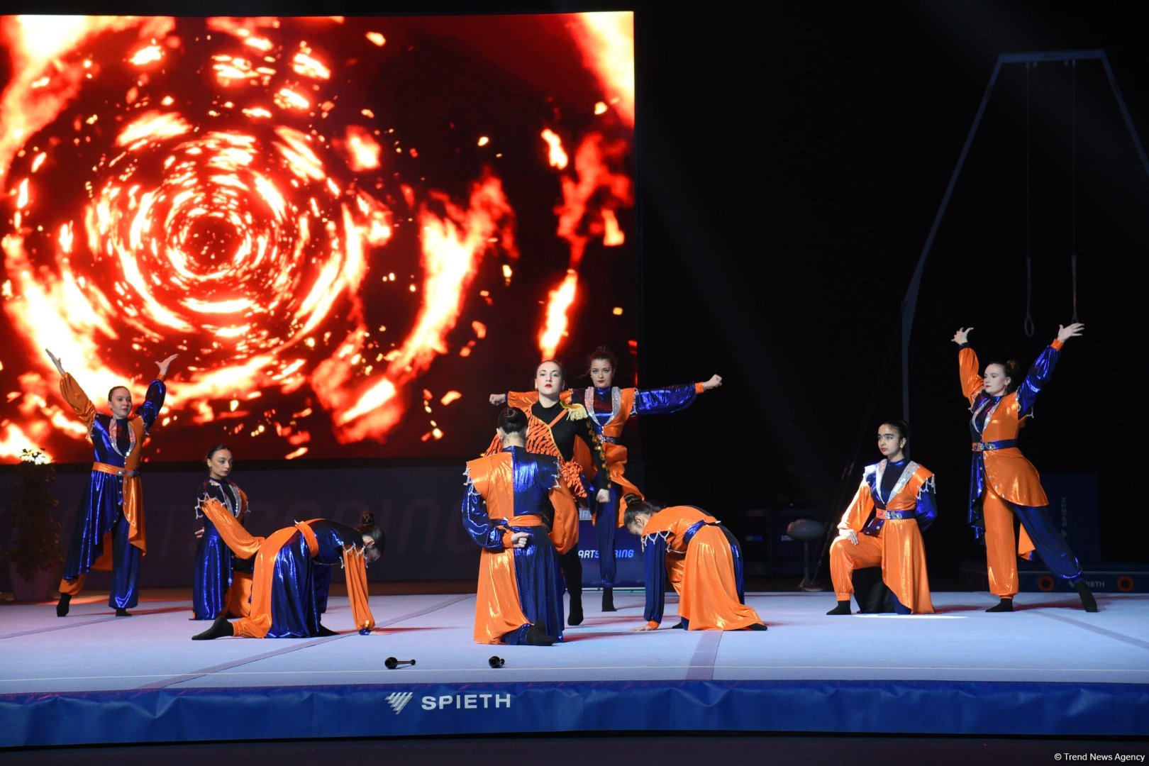 Bakıda idman gimnastikası üzrə Dünya Kubokunun açılış mərasimi keçirilib (FOTO)