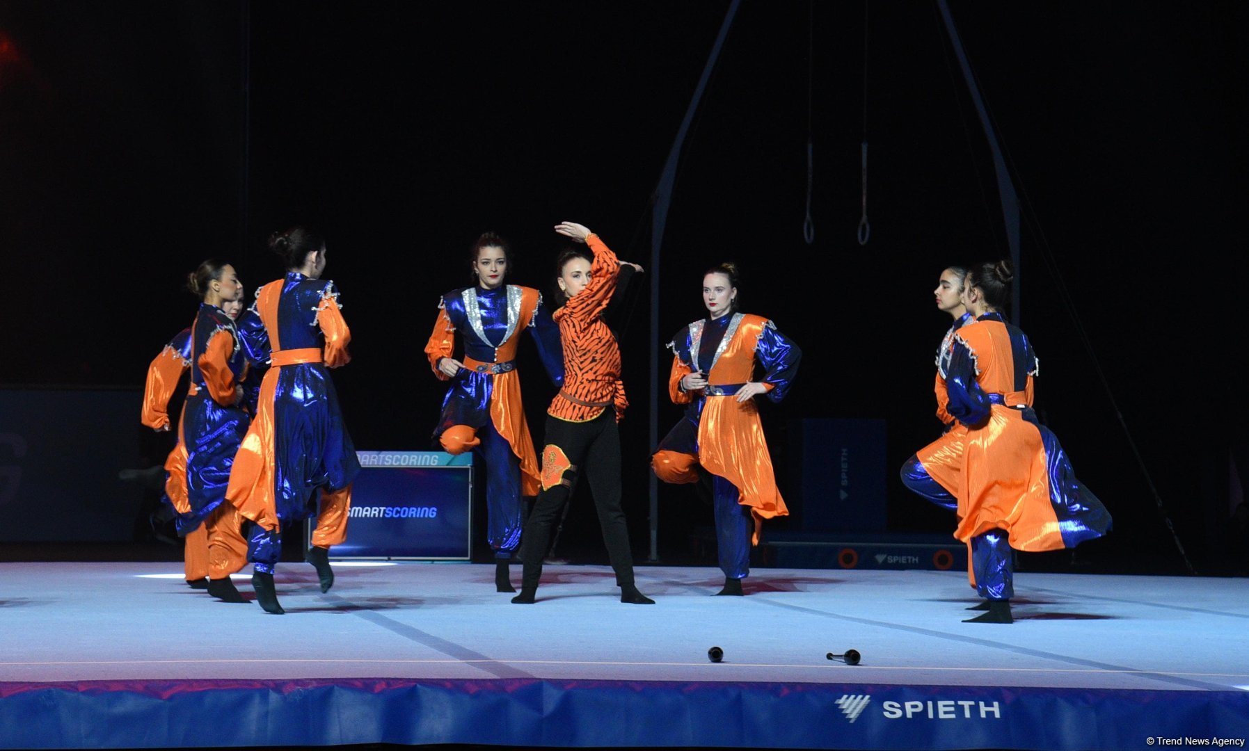 Bakıda idman gimnastikası üzrə Dünya Kubokunun açılış mərasimi keçirilib (FOTO)