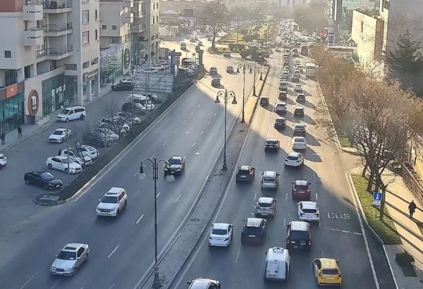 Paytaxtın bir sıra yollarında tıxac var - SİYAHI (FOTO)