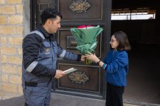 “AzerGold” QSC Beynəlxalq Qadınlar Günü münasibətilə şəhid analarını ziyarət edib (FOTO)