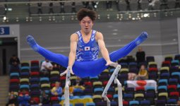 Bakıda idman gimnastikası üzrə Dünya Kubokunun final günü start götürüb (FOTO)