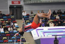 Bakıda idman gimnastikası üzrə Dünya Kubokunun final günü start götürüb (FOTO)