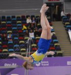 Bakıda idman gimnastikası üzrə Dünya Kubokunun final günü start götürüb (FOTO)