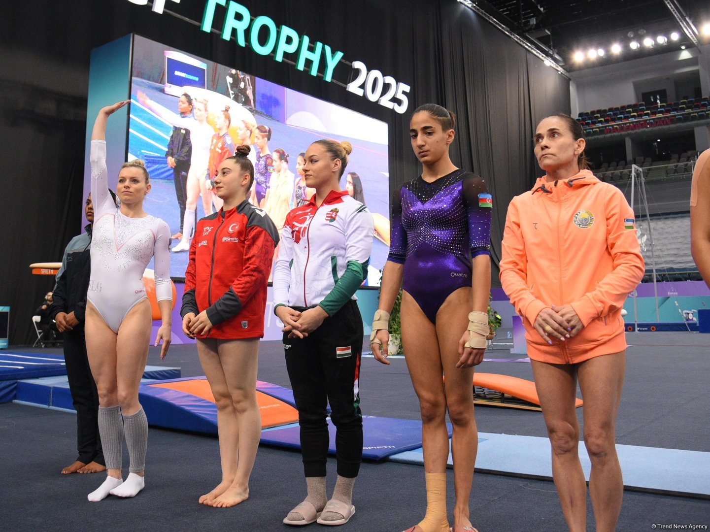 Bakıda idman gimnastikası üzrə Dünya Kubokunun final günü start götürüb (FOTO)