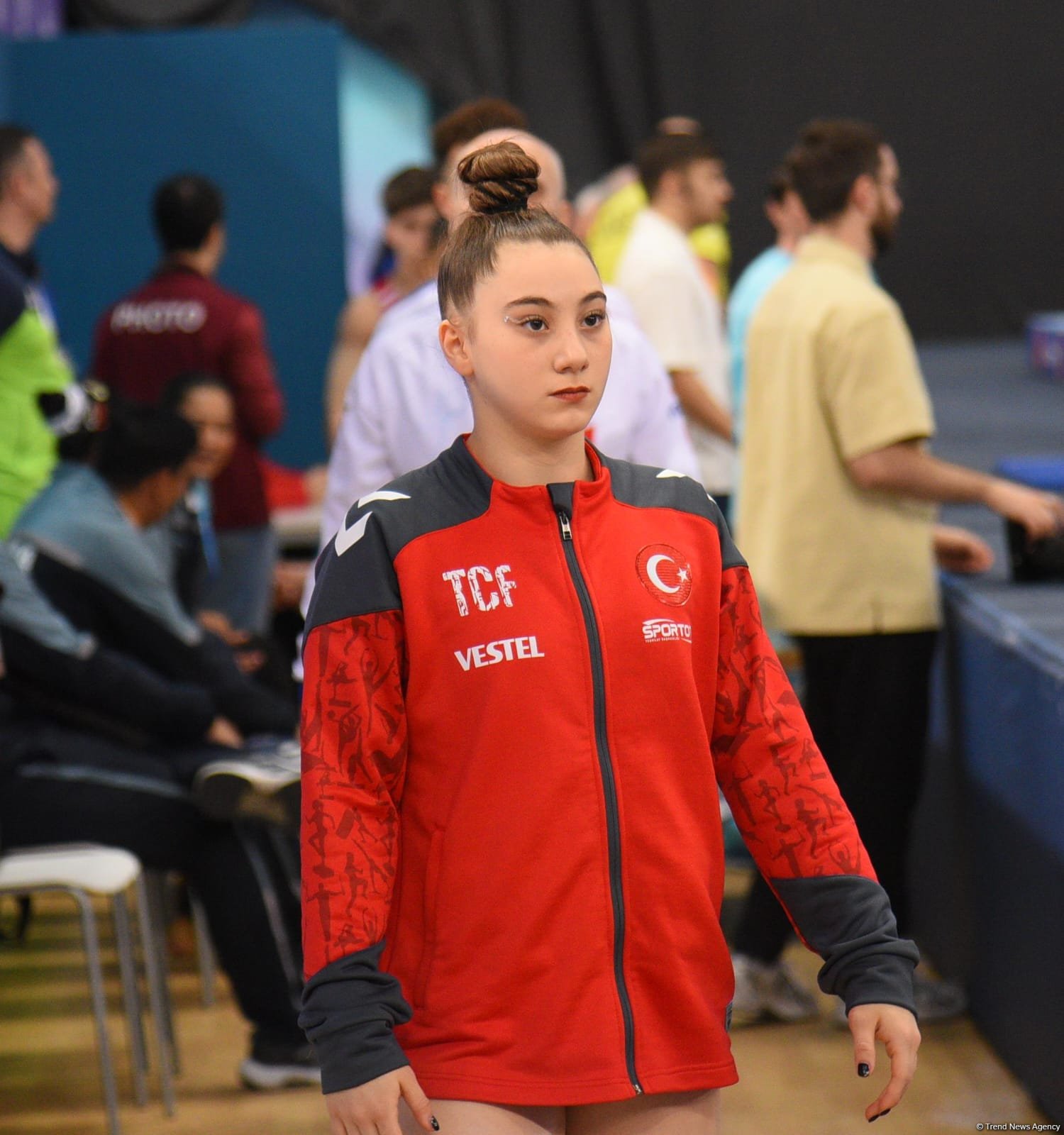 Bakıda idman gimnastikası üzrə Dünya Kubokunun final günü start götürüb (FOTO)