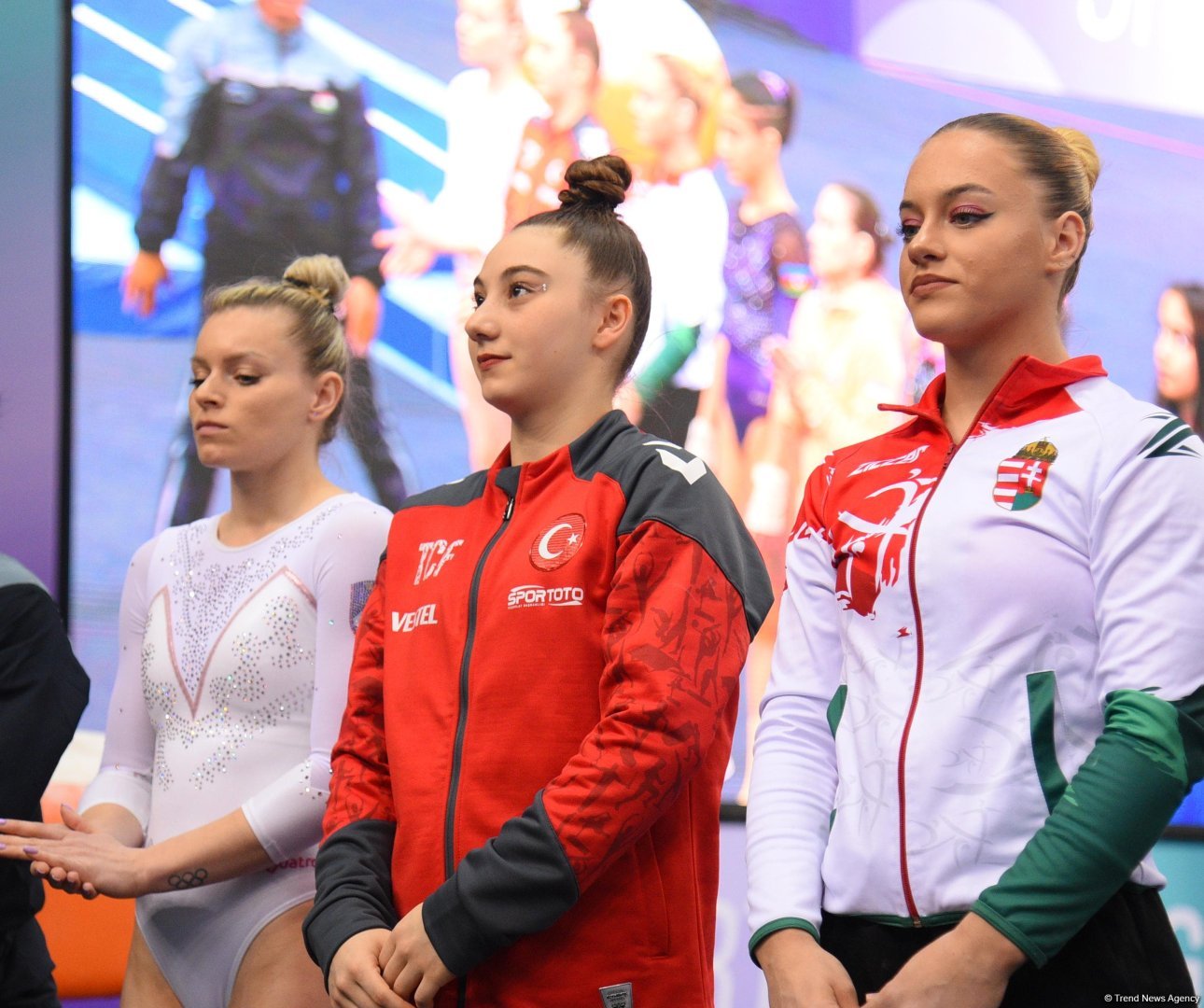 Bakıda idman gimnastikası üzrə Dünya Kubokunun final günü start götürüb (FOTO)