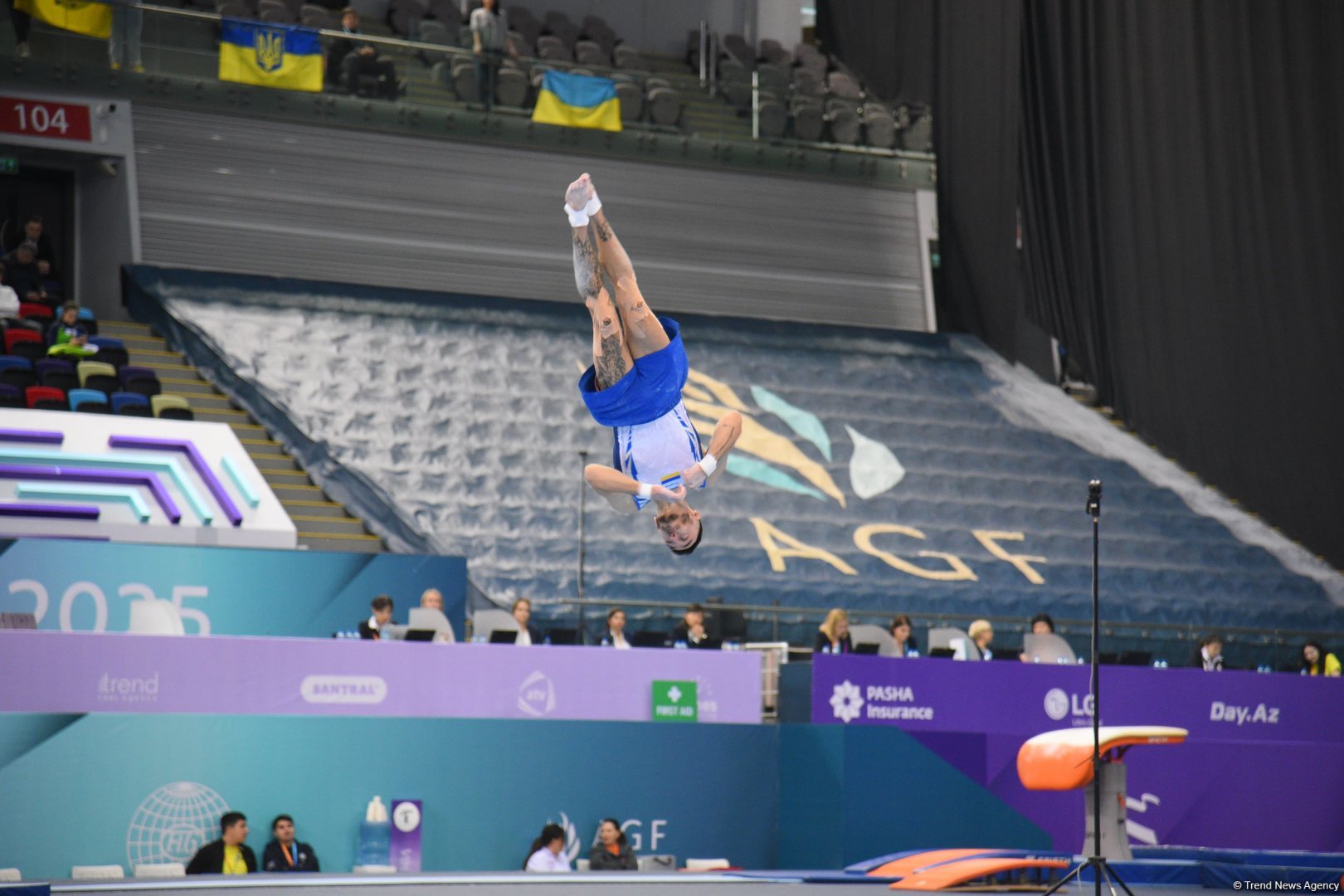 Bakıda idman gimnastikası üzrə Dünya Kubokunun final günü start götürüb (FOTO)