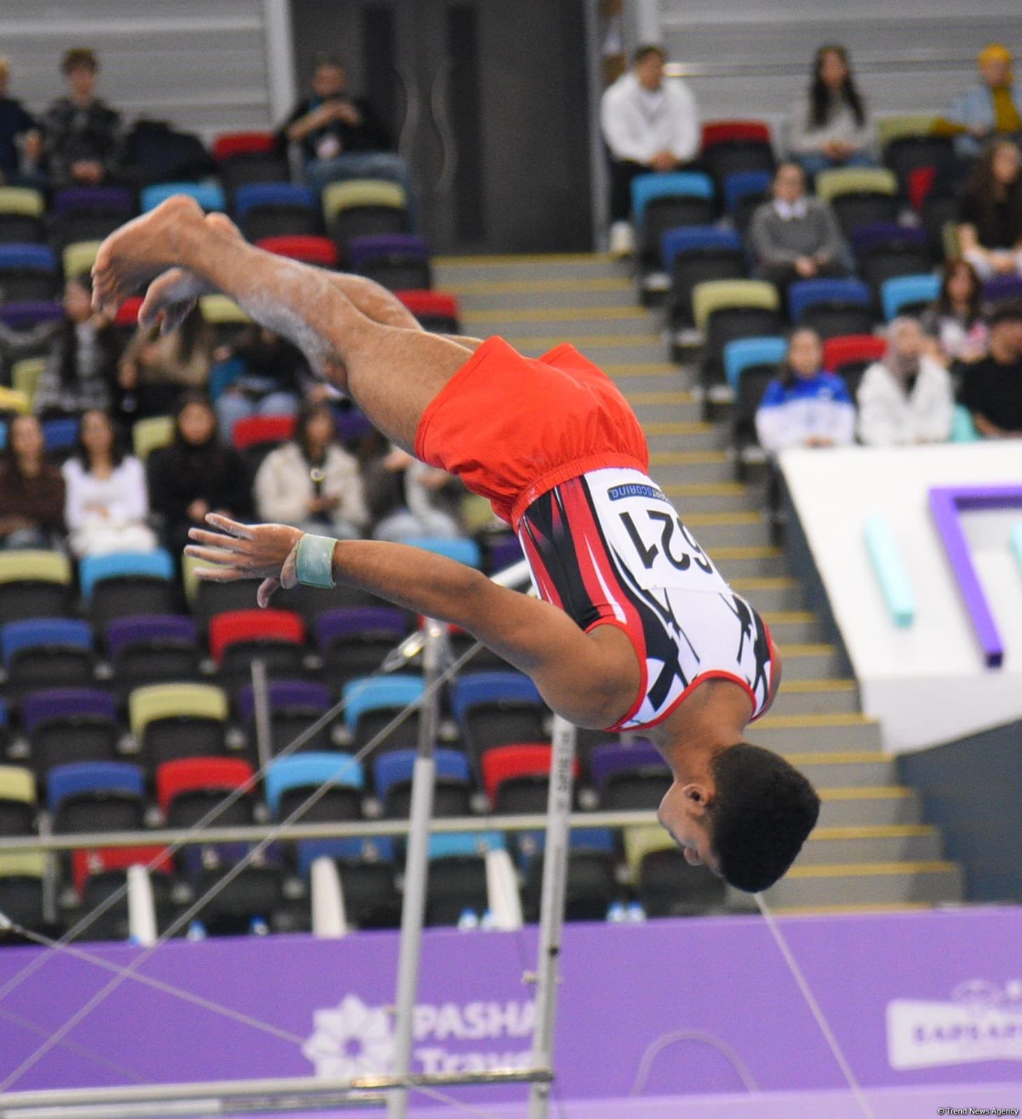 Bakıda idman gimnastikası üzrə Dünya Kubokunun final günü start götürüb (FOTO)