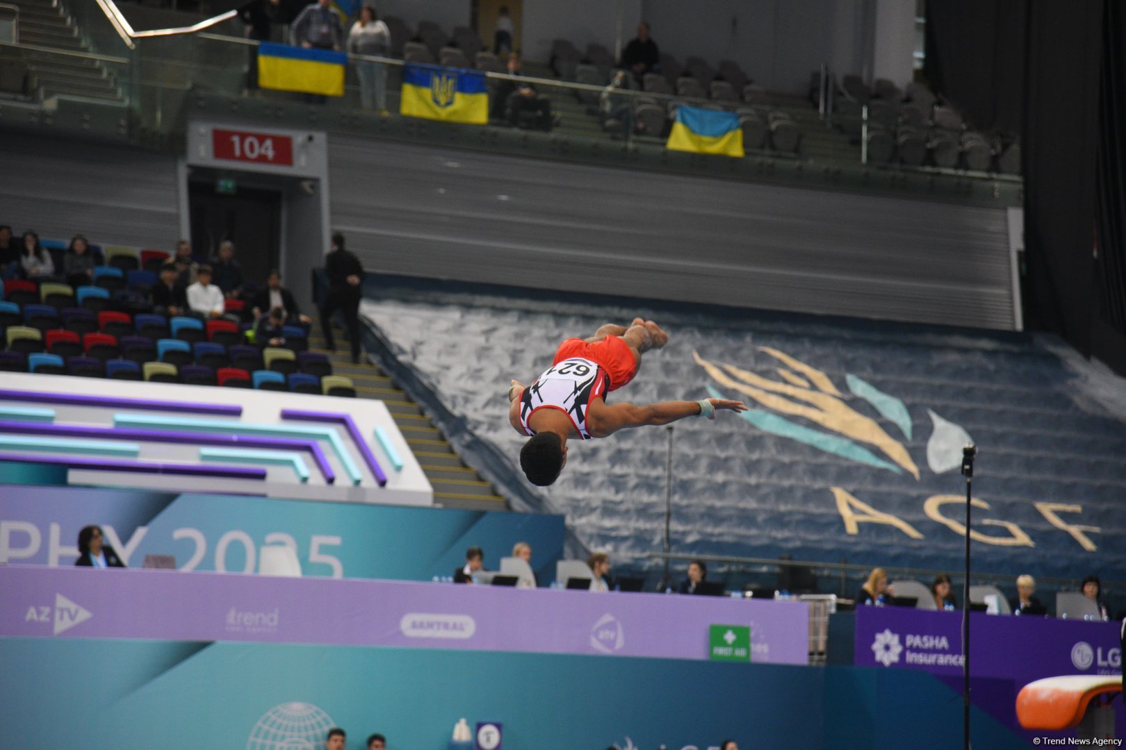 Bakıda idman gimnastikası üzrə Dünya Kubokunun final günü start götürüb (FOTO)