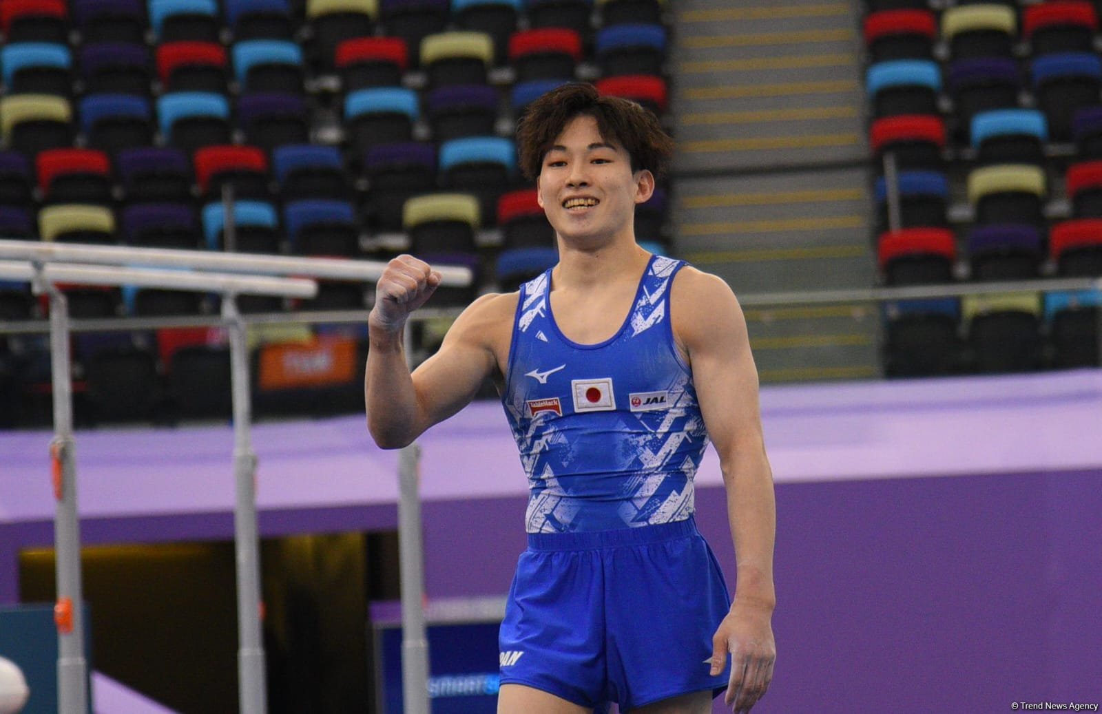 Bakıda idman gimnastikası üzrə Dünya Kubokunun final günü start götürüb (FOTO)