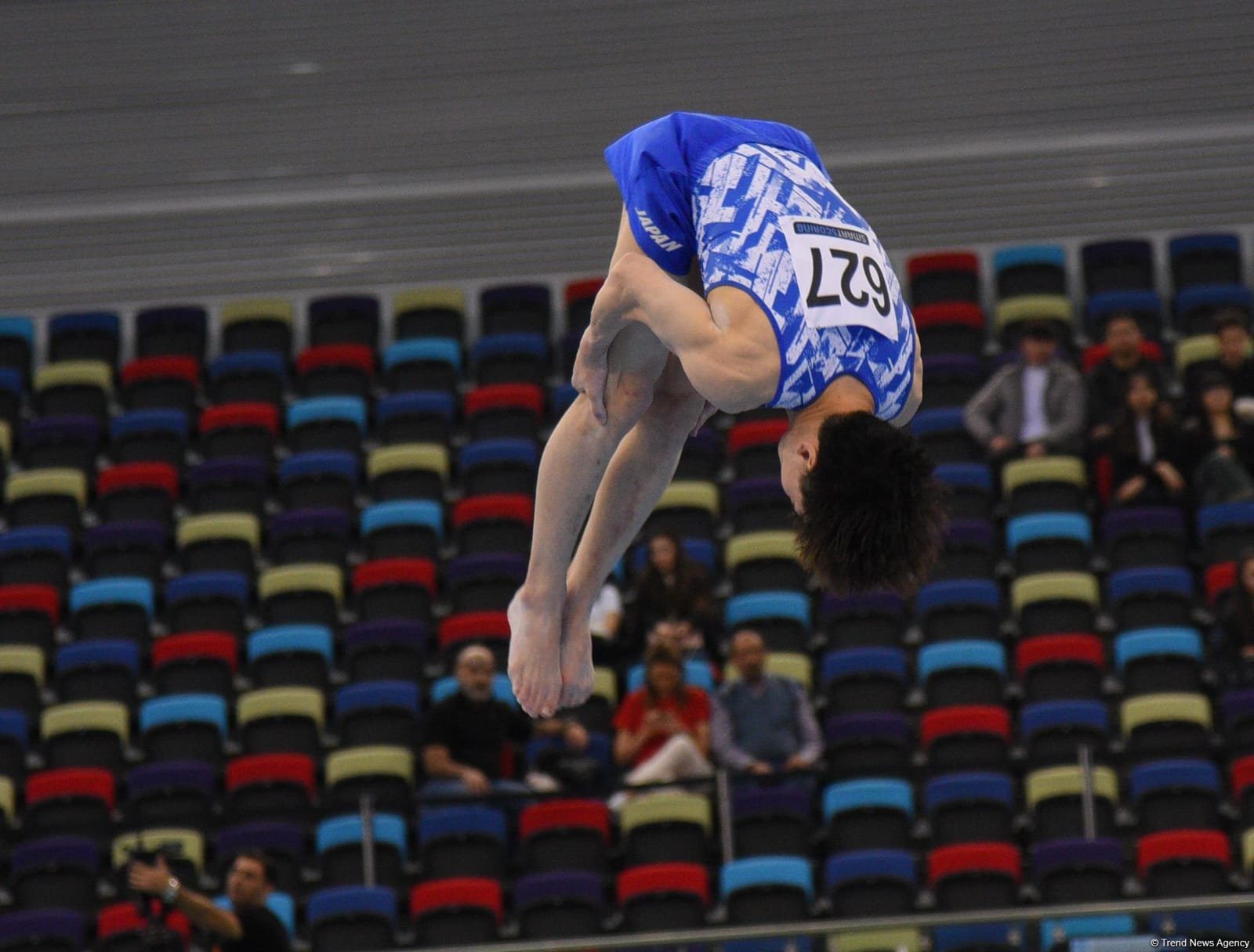 Bakıda idman gimnastikası üzrə Dünya Kubokunun final günü start götürüb (FOTO)