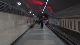 Fövqəladə Hallar Nazirliyi tərəfindən metroda təlim keçirilib (FOTO/VİDEO)