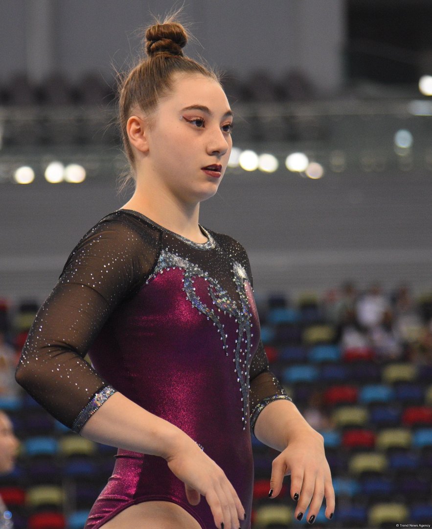 Bakıda idman gimnastikası üzrə Dünya Kubokunun sonuncu günü start götürüb (FOTO)