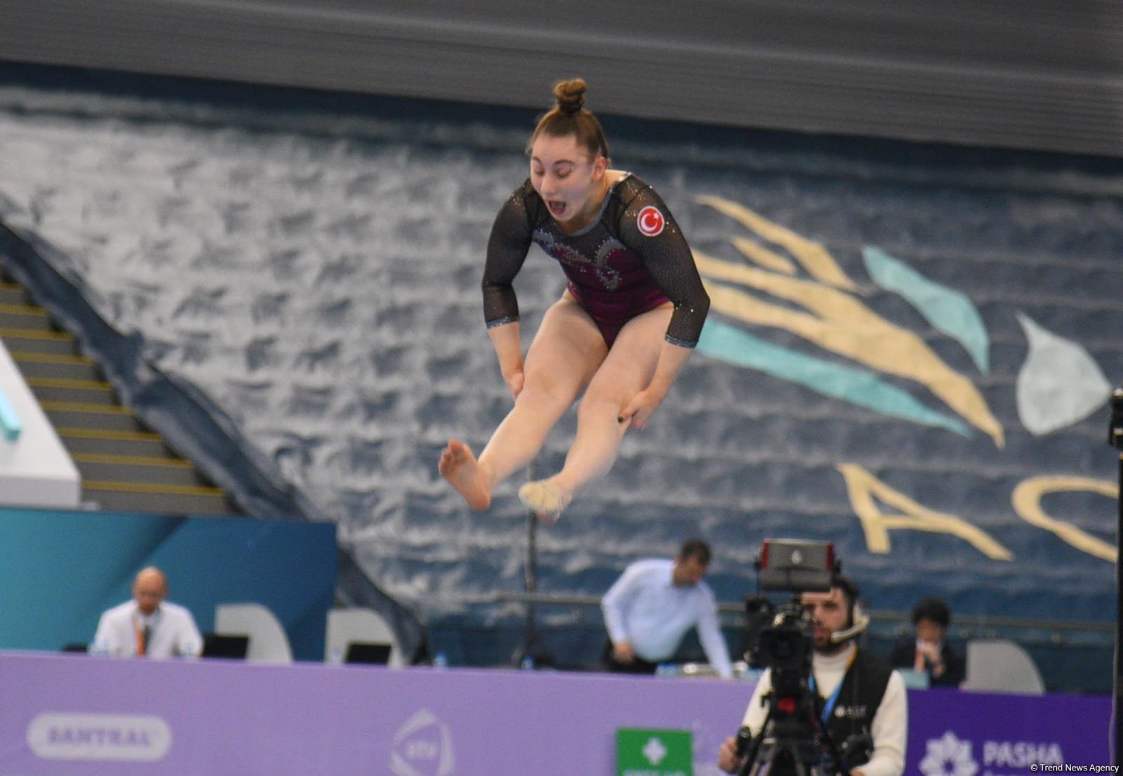 Bakıda idman gimnastikası üzrə Dünya Kubokunun sonuncu günü start götürüb (FOTO)