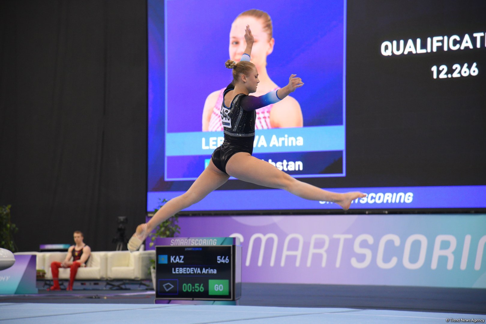 Bakıda idman gimnastikası üzrə Dünya Kubokunun sonuncu günü start götürüb (FOTO)